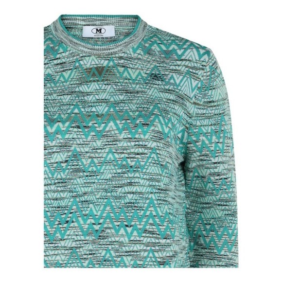 M Missoni Oversized Zigzag Sweater - NWT